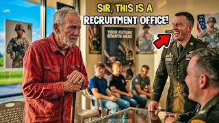 Old Veteran Ripped His Dog Tags Off and Slammed Them on the Recruiter's Desk — Room Went Dead Silent
