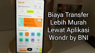 BNI to BRI Transfer Fee via Wondr by BNI - cheaper