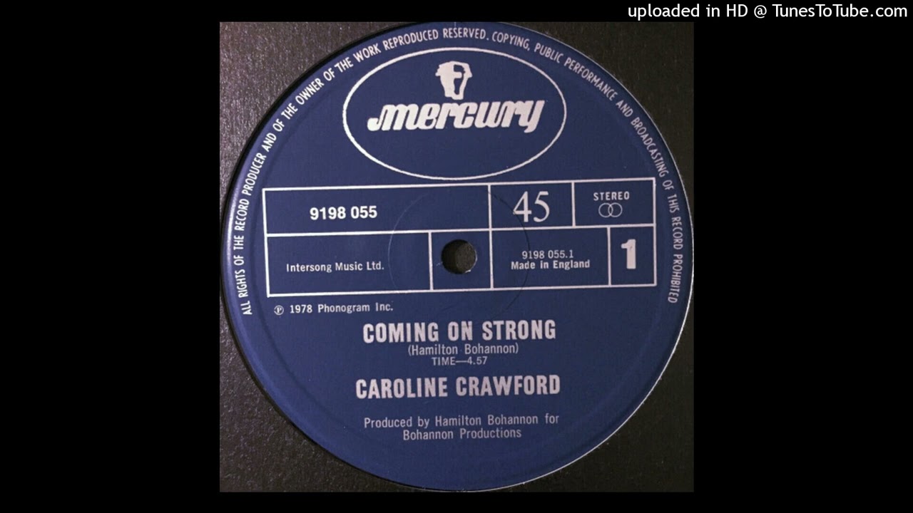 Caroline Crawford - Coming on strong (Extended 1978) - YouTube