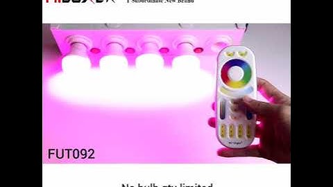 Miboxer 4 Zone RGB+CCT Remote Controller led light-FUT092