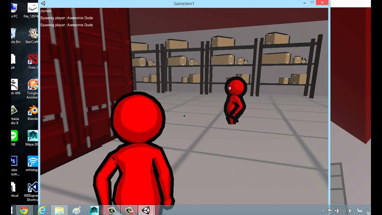 Unity tutorial multiplayer with photon cloud - YouTube