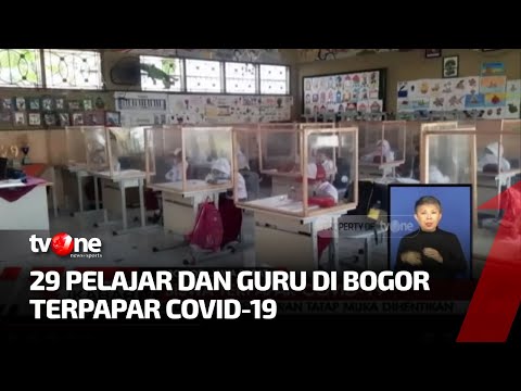 29 Pelajar dan Guru di Bogor Terpapar Covid 19, PTM Dihentikan hingga 10 Hari | Kabar Pagi tvOne