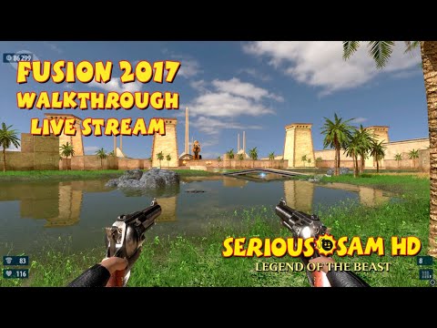 Serious Sam HD: LOTB Fusion 2017 прохождение игры - Full Game (Mental + All Secrets) [LIVE]