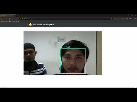 Pycharm - Flask OpenCV Face Recognition Web with MySQL Database