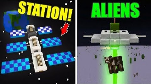 Minecraft: 10 Space Build Hacks! [Part 2]