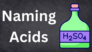 How to Name ACIDS in 3 EASY Steps! | Tadashi Science