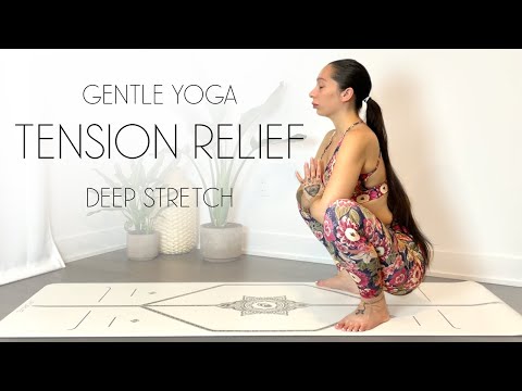 Yoga Stretch for Tension Release | 30 Day Yoga Challenge | Day 18