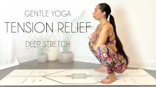 Yoga Stretch For Tension Release 30 Day Yoga Challenge Day 18