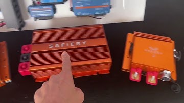 Spinifex Caravans know how to do high power @ 48V with 1365w Solar and 250A Scotty vehicle charging