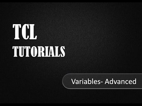 Variable in TCL