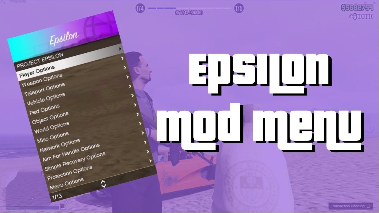 epsilon mod menu free download