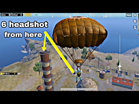 Highest Tower of PUBG Mobile made me invisible for all the Enemies in war mode | Transparent Claw