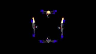 Drone Hover - Hologram (Top Projection) with Sound FX