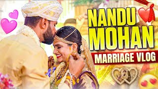 Nandu Mohan Marriage vlog😍🧿
