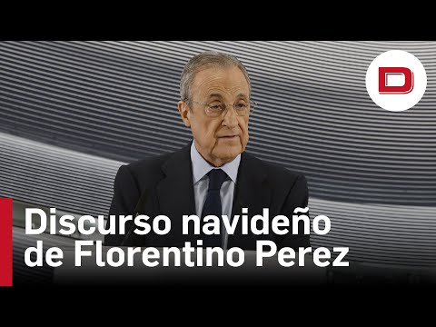 La reforma del Bernabéu marca el discurso navideño de Florentino Perez
