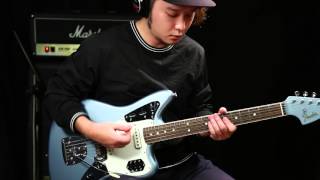 Qsic】Fender USA American Vintage '65 Jaguar Blue Ice Metallic '13