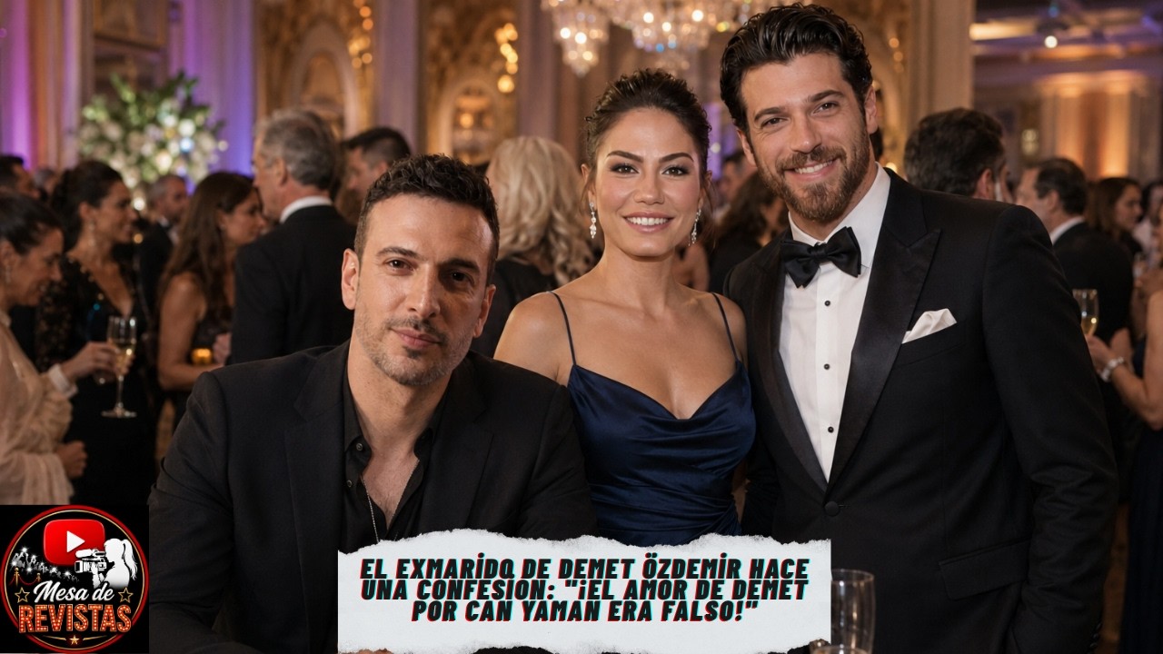 Demet Özdemir y Can Yaman: la confesión que reaviva el rumor