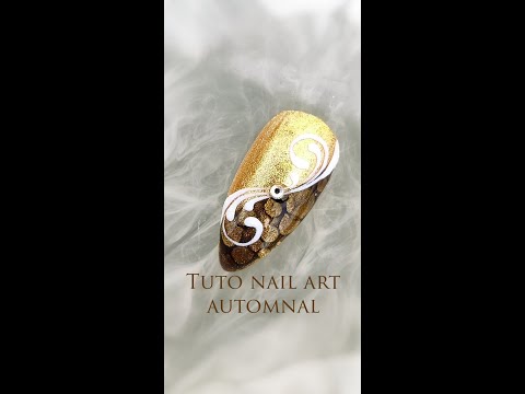 Tuto nail art effet bulle et motif gel paint