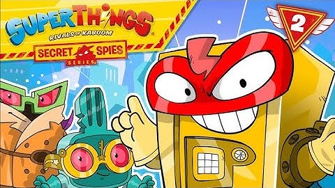 SUPERTHINGS EPISODE || The SuperThings RESCUE TRUCK and the great chase | Cartoons Series for Kids