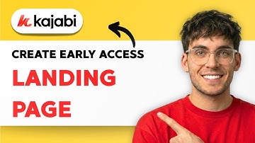How to Create a Early Access Landing Page in Kajabi [2025 Guide]