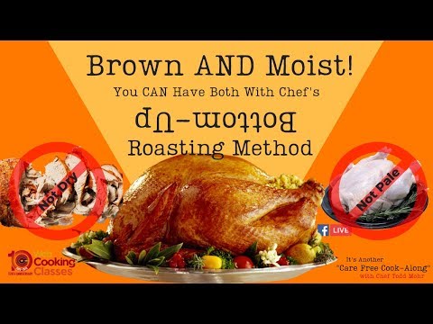 A Moist Turkey In The Oven That's BROWN Too!