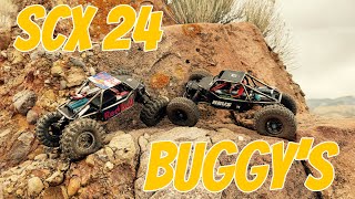Scx24 buggy trail run