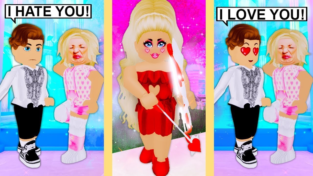 Cupid Made The Popular Boy Fall Inlove With The School Nerd! (Roblox ...