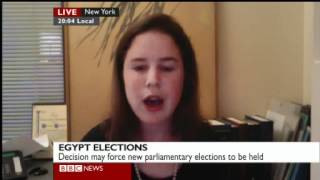Mara Revkin, Egypt Source, discussed Egypt's political uncertainty