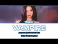 Ahyeon Babymonster VAMPIRE Color Coded Lyrics 