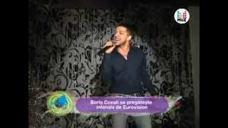 Boris Covali se pregateste intensiv de Eurovision MUZTV Moldova PRO-NEWS