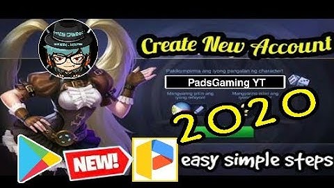How to Create New Accoun in Mobile Legends 2020 || Smurf Account || Parallel Space 2020