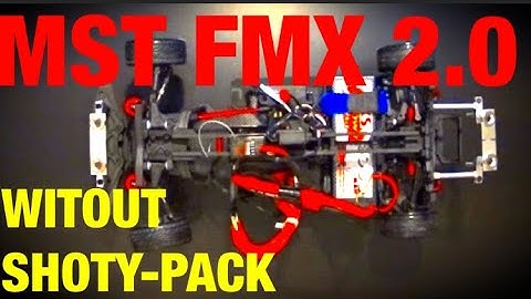 MST FMX 2.0 | Running video with regular sized hard case lipo