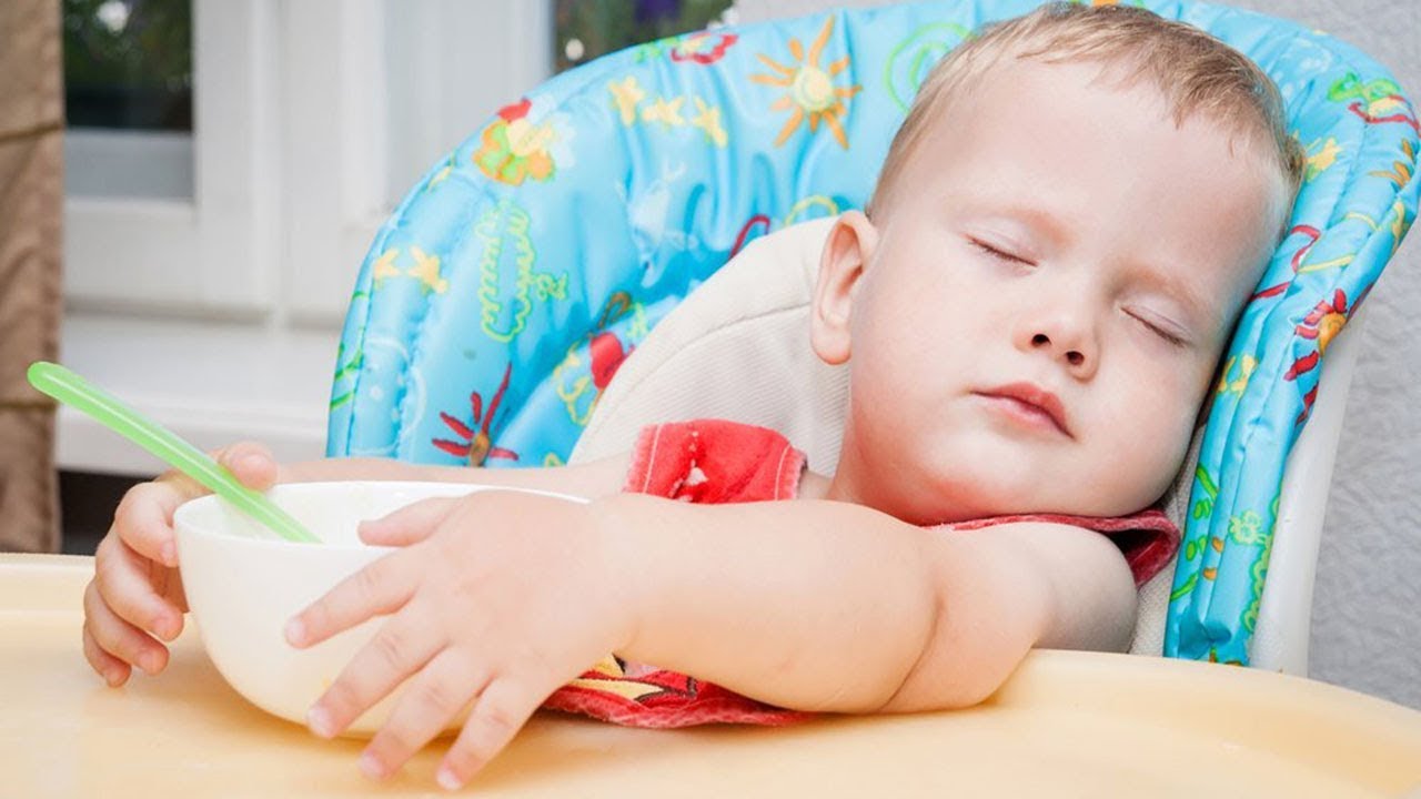 Baby Fall Asleep While Eating
