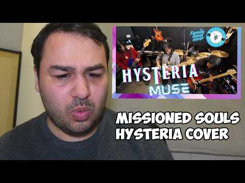 HYSTERIA by Muse | Missioned Souls | family band - studio cover REACTION