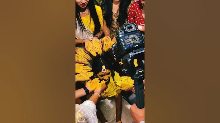 Haldi Shoot #wedding #short #shortvideo #shoot #haldi #girl #videos #videography #photography