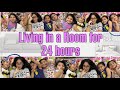 Living in a room for 24 hours  ft my cousins  anahita singh 