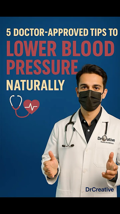 Lower Blood Pressure Naturally 🩺 | DrCreative