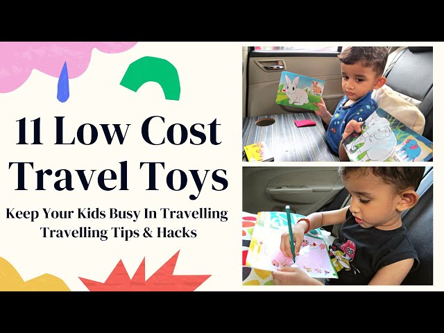 Best Travel Toys For Flying With A Baby Or Toddler Under 2 Years Old 