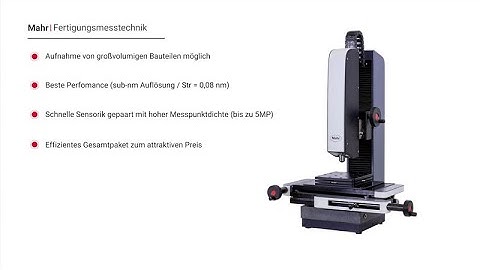 MarSurf WI 50M Weißlichtinterferometer 3D Mikroskop