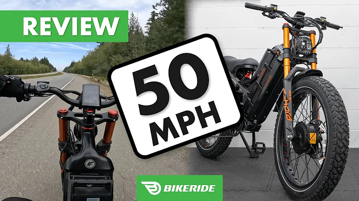 5,000W Dual-Motor E-Bike Review - Eahora Romeo Ultra II - Will It Go 50MPH?