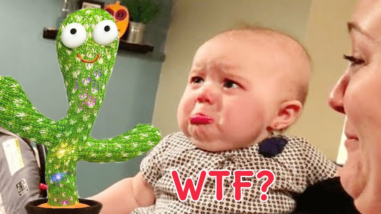 Surprised Baby Sees Talking Toy for the first time - Funniest Home Videos