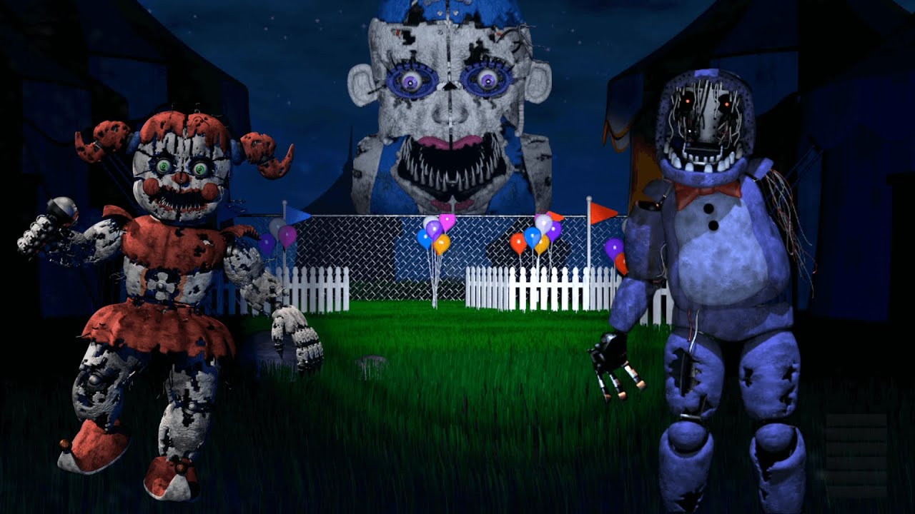 殺人ロボットだらけの施設でアルバイト！『FNaF』ホラーゲーム 総集編・一気見 【ゆっくり実況】ファイブナイツアットフレディーズ