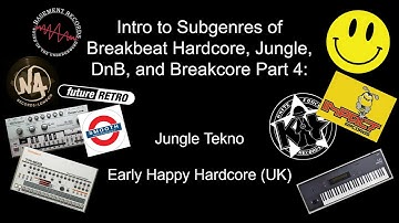 Intro To Breakbeat Subgenres Part 4: Jungle Tekno & Early UK Happy Hardcore