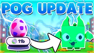 *NEW* PET SIMULATOR X POG UPDATE NEW BEST PETS AND MUCH MORE
