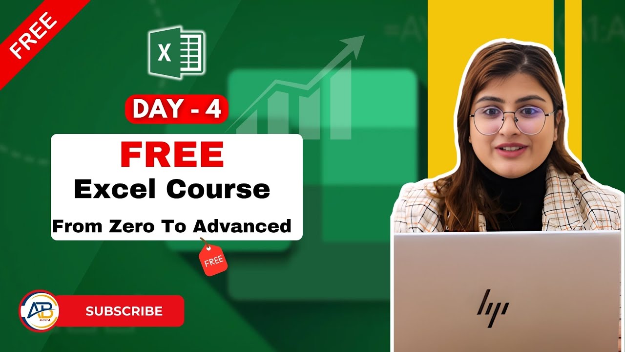 Day 4 Free Excel Class 🔥 | Learn Excel from Basic to Advanced #excel # ...