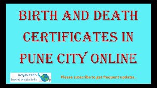 Get | Download Birth | Death Certificate In Pune Maharashtra Online 2022 Quick And Easy Method screenshot 5