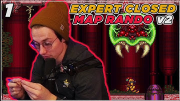 Expert Closed Map Randomizer v2 | Super Metroid | #1