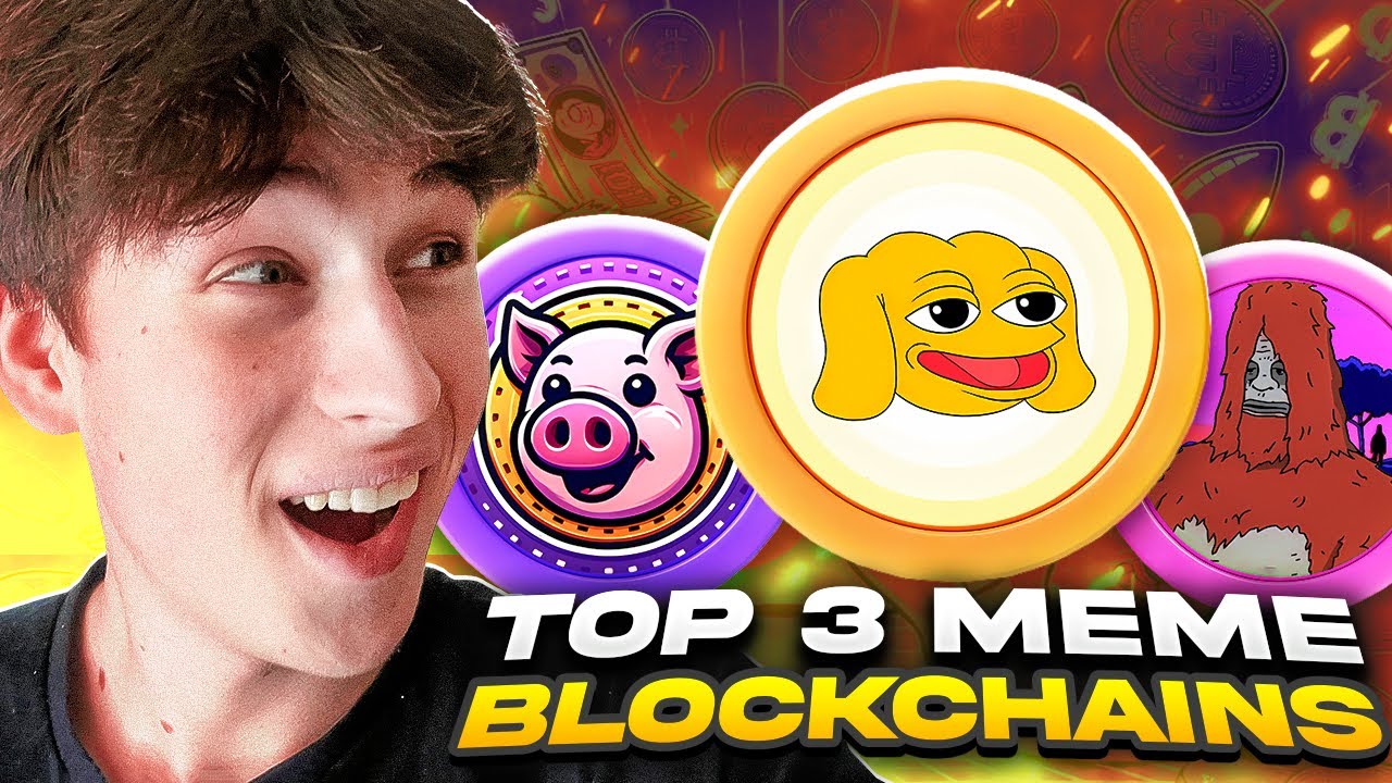 TOP 3 MEMECOINS BLOCKCHAINS IN 2024 | Don't miss out these 100x coins ...