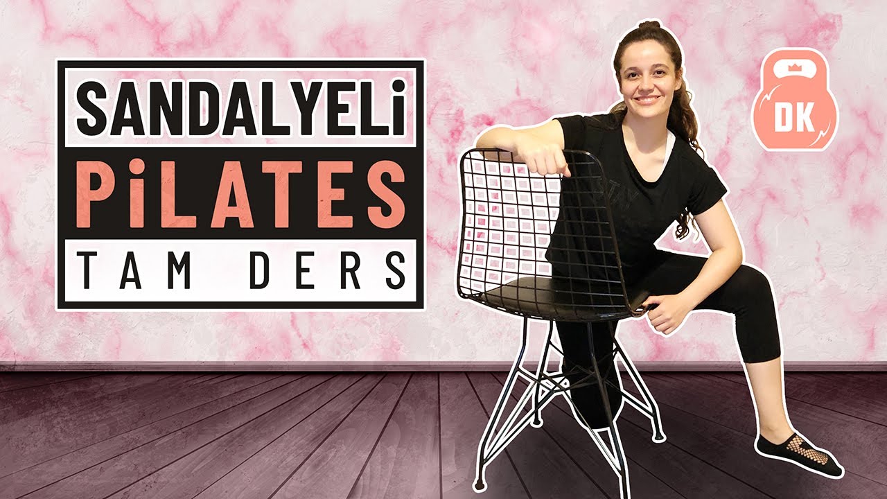 Evde 🏡 Sandalye ile Pilates 🪑 | Full Ders (Canlı Yayın)