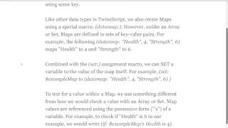 Twine 2.0: Advanced Data Types in Harlowe 1.0